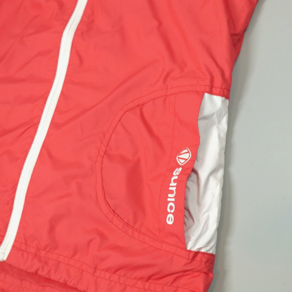 Sunice X20 CT Jacket Womens Medium Pink Golf Short Sleeve Athleisure Windbreaker - Picture 14 of 15